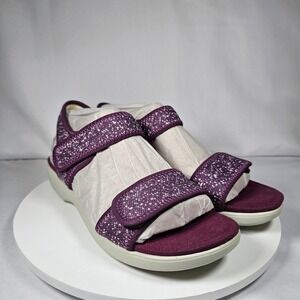 Alegria TRAQ Smart Comfort Sandal Purple Walking Shoe Size 40 US 9-9.5 NEW